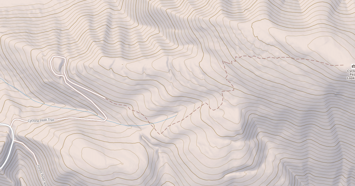 Map preview of Cyclone Lookout