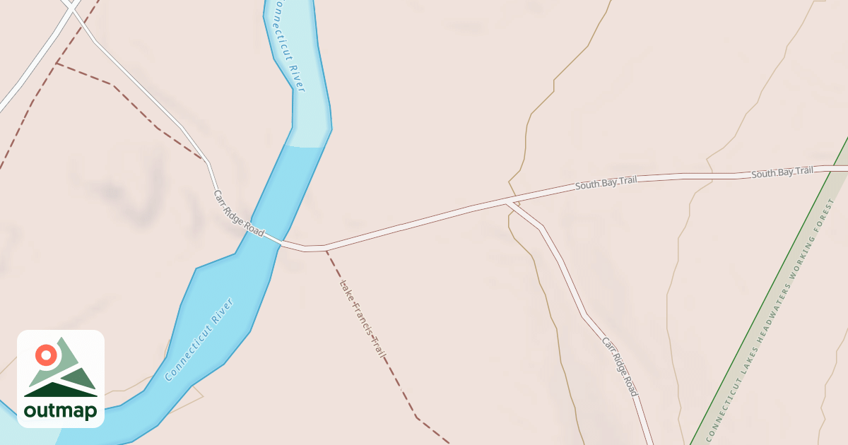 Map of Carr Ridge Rd