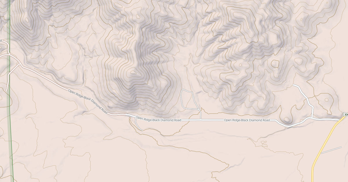 Map preview of OPEN RIDGE-BLACK DIAMOND