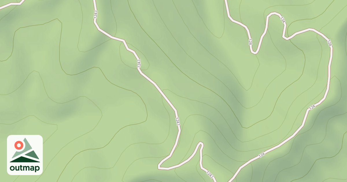 Map of White Sulphur Ohv Trail - I