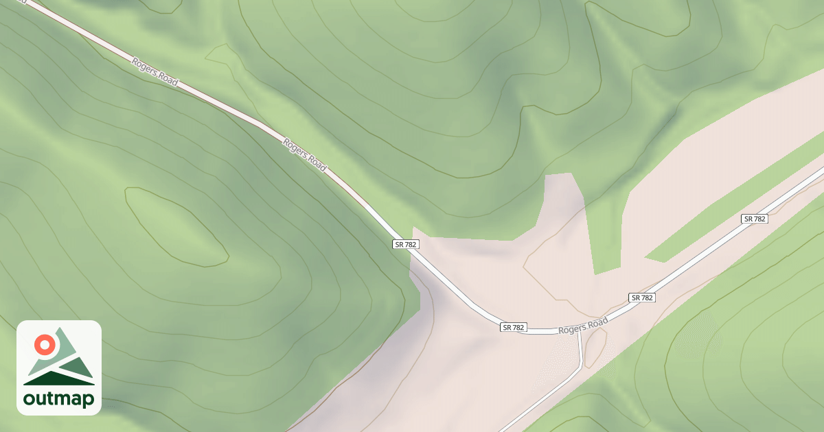Map of ROGERS