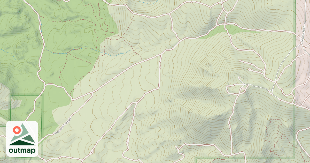 Map of RANCH CREEK ROAD
