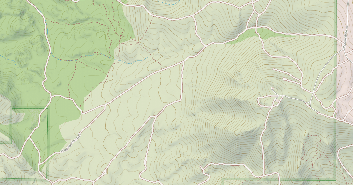 Map preview of RANCH CREEK ROAD