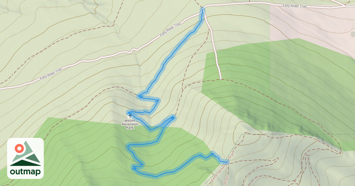 Map of 2006 Trail