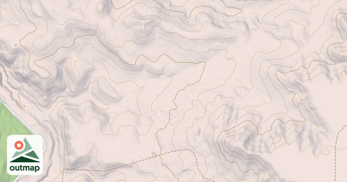 Map of Truck Trail 1283