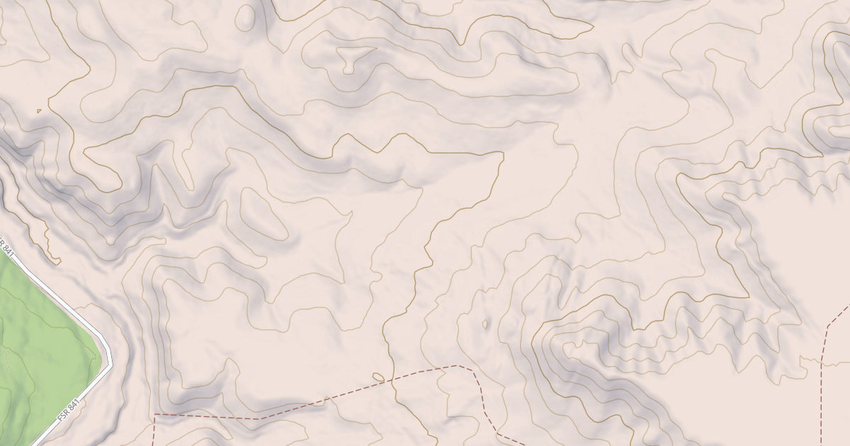 Map preview of Truck Trail 1283