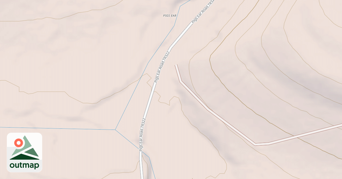 Map of TIMBERLINE ATV B LOOP