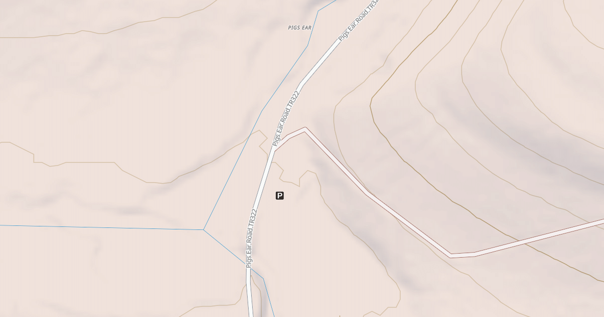 Map preview of TIMBERLINE ATV B LOOP
