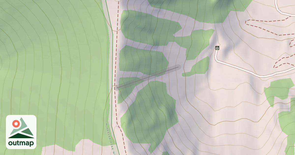 Map of Cabin Trees