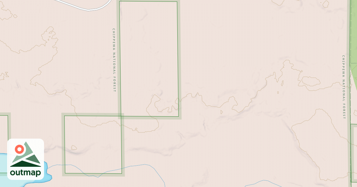 Map of EAST BOUNDARY SPUR I