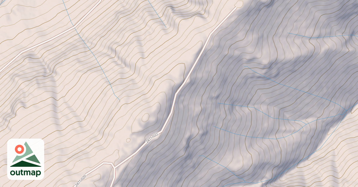 Map of USFS Motor Vehicle Use Map Roads {4C7C4109-DC2D-4599-A8F0-9648B506C4E3}