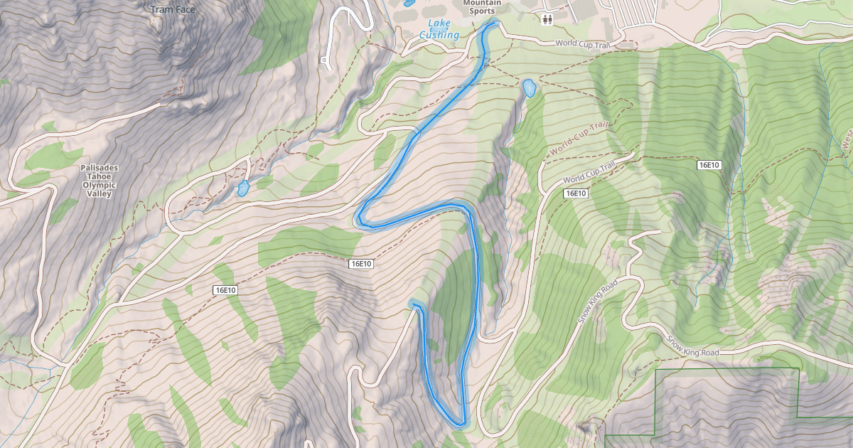 Map preview of Easy Street