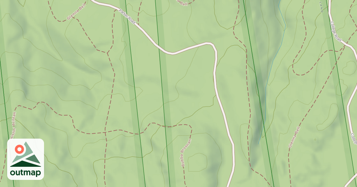 Map of Parker Trail