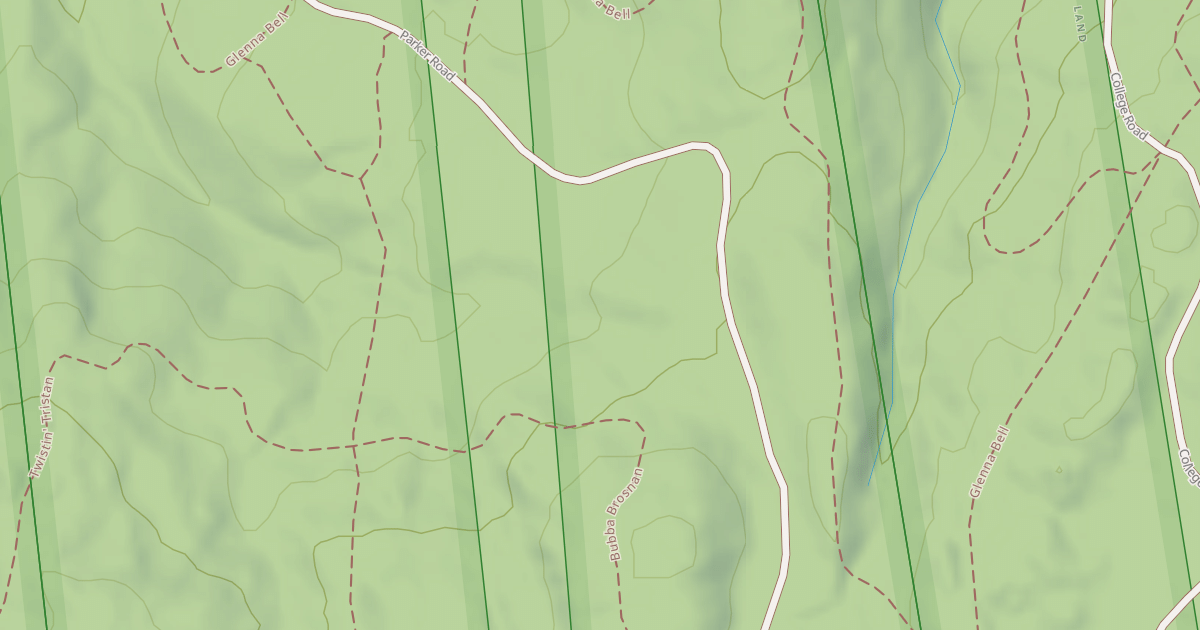 Map preview of Parker Trail