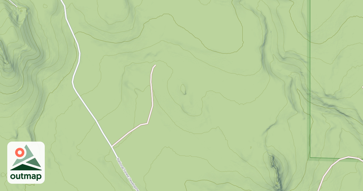 Map of 2516S JUNGLE SPRINGS