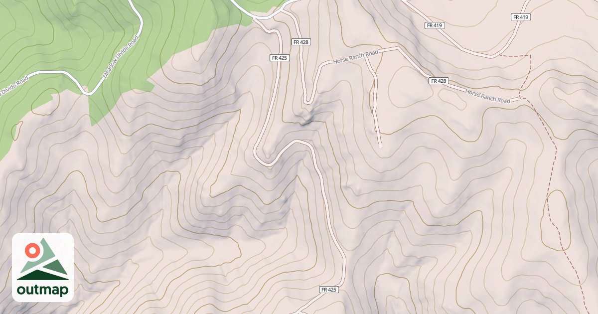 Map of 425