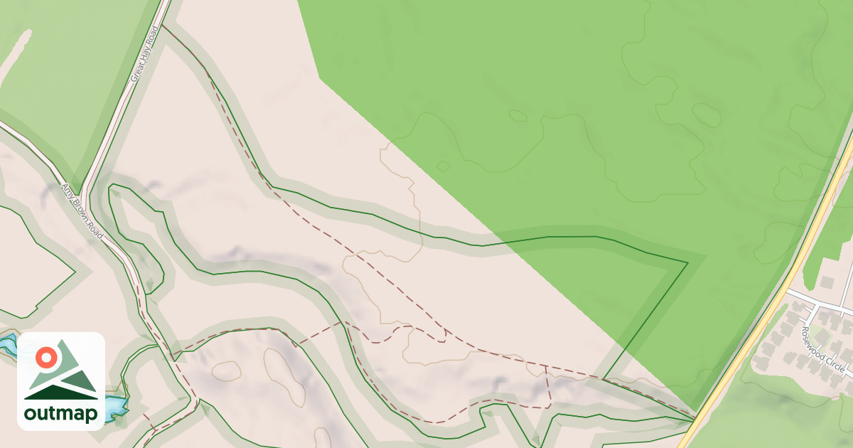 Map of Abigail Brook Trail