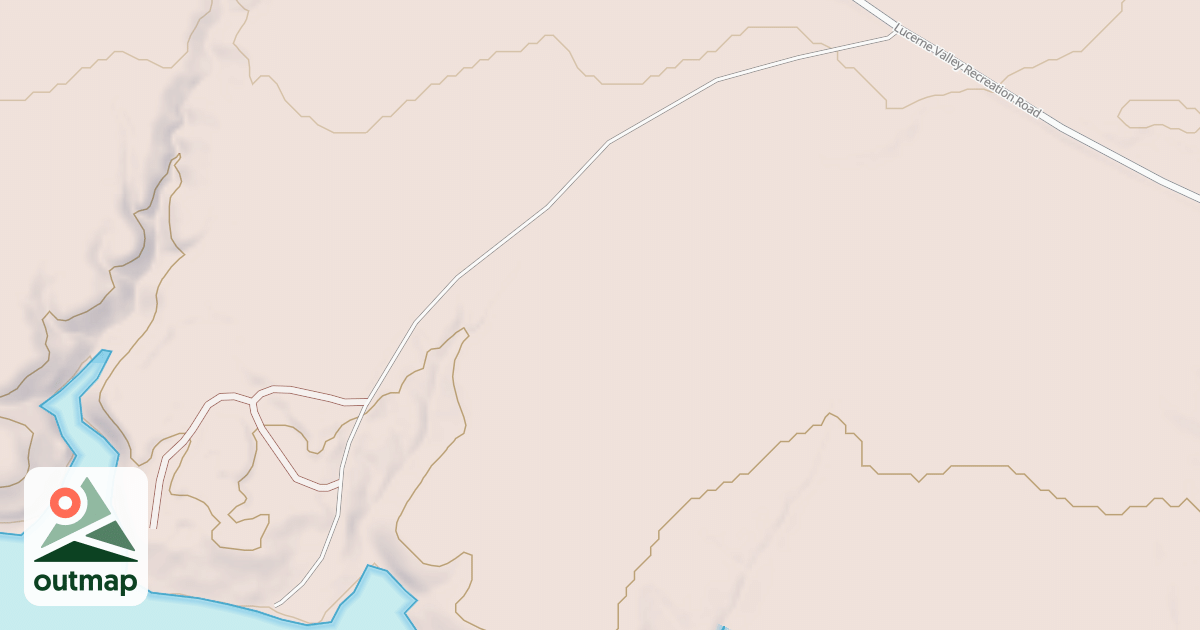 Map of LUCERNE GRAVEL PIT
