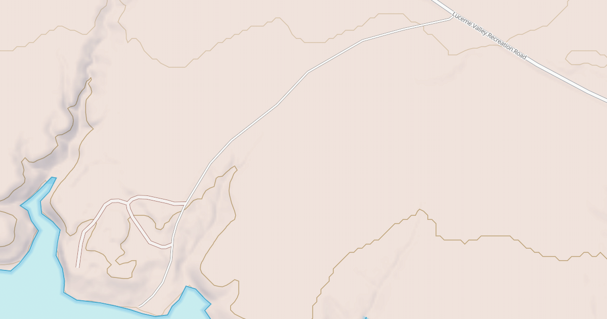 Map preview of LUCERNE GRAVEL PIT