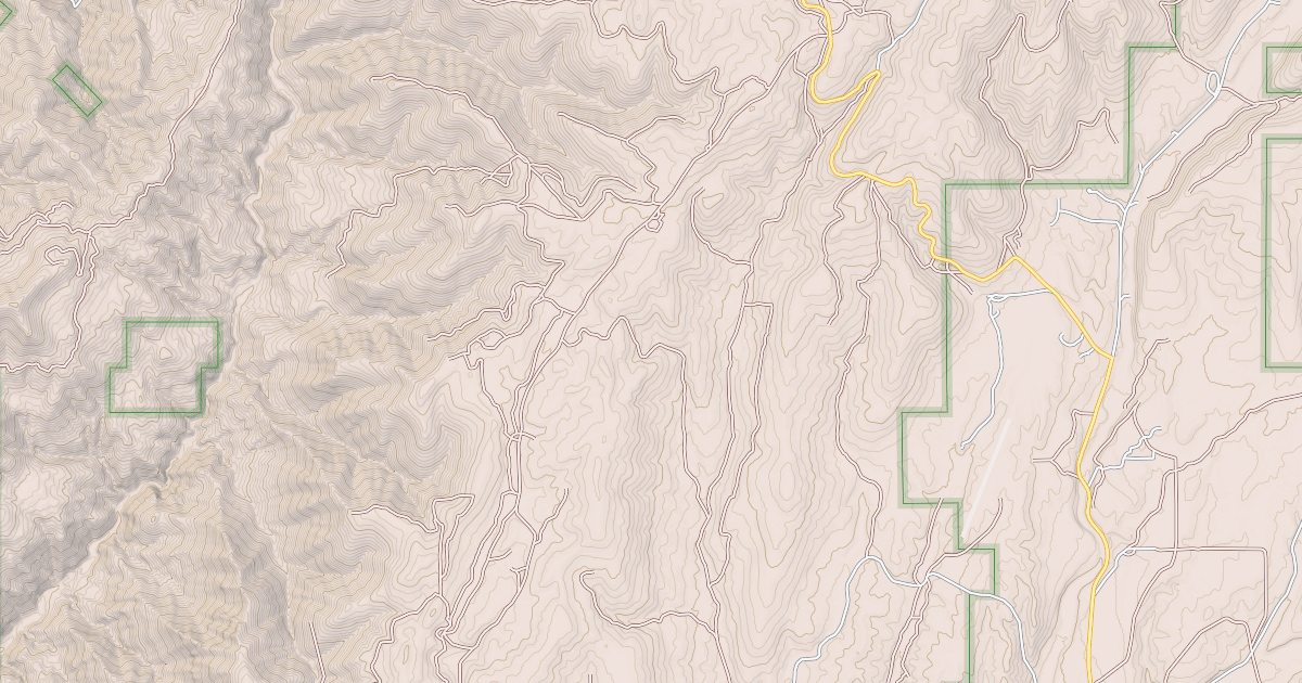 Map preview of FLAT CREEK