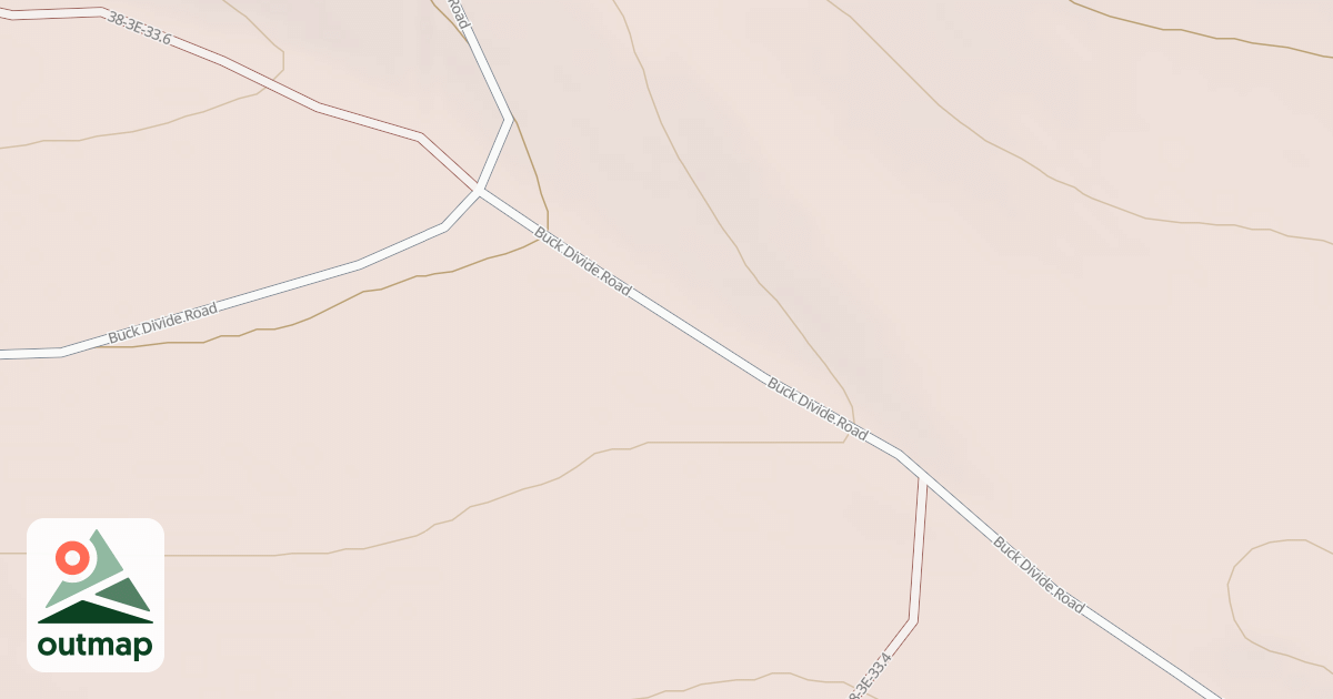 Map of Table Mountain Sled Trail