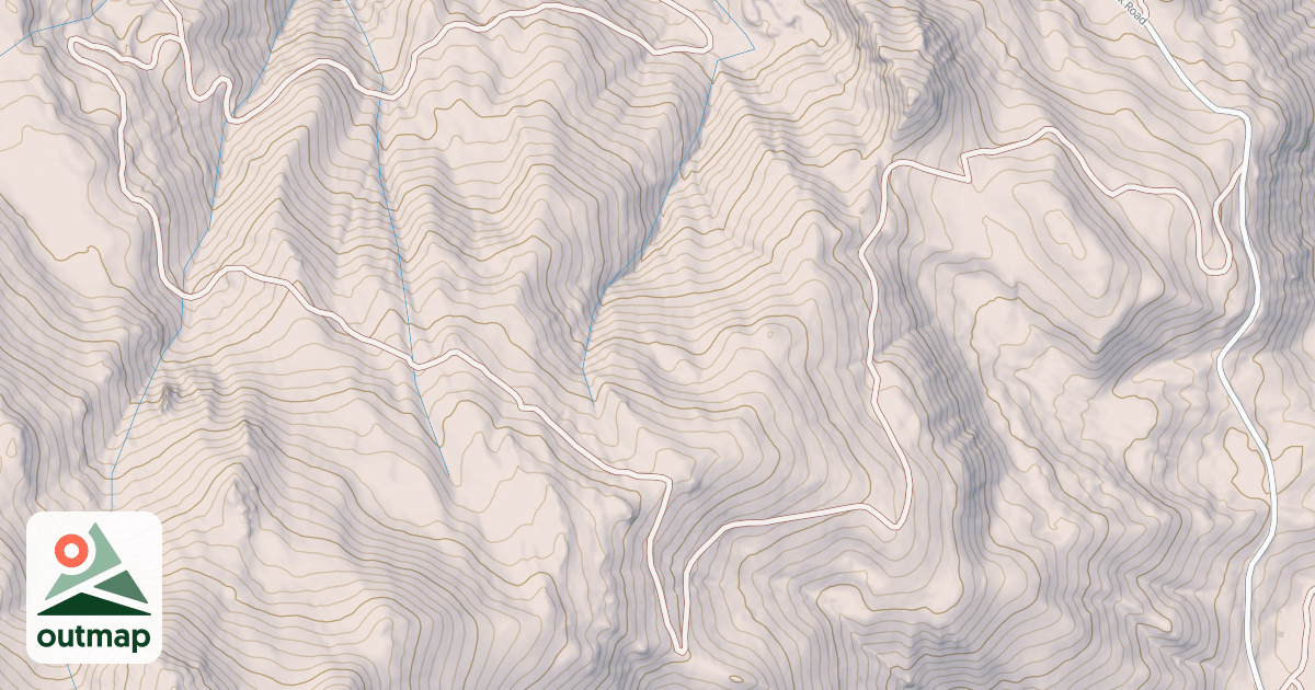 Map of CENTERVILLE SPUR  C