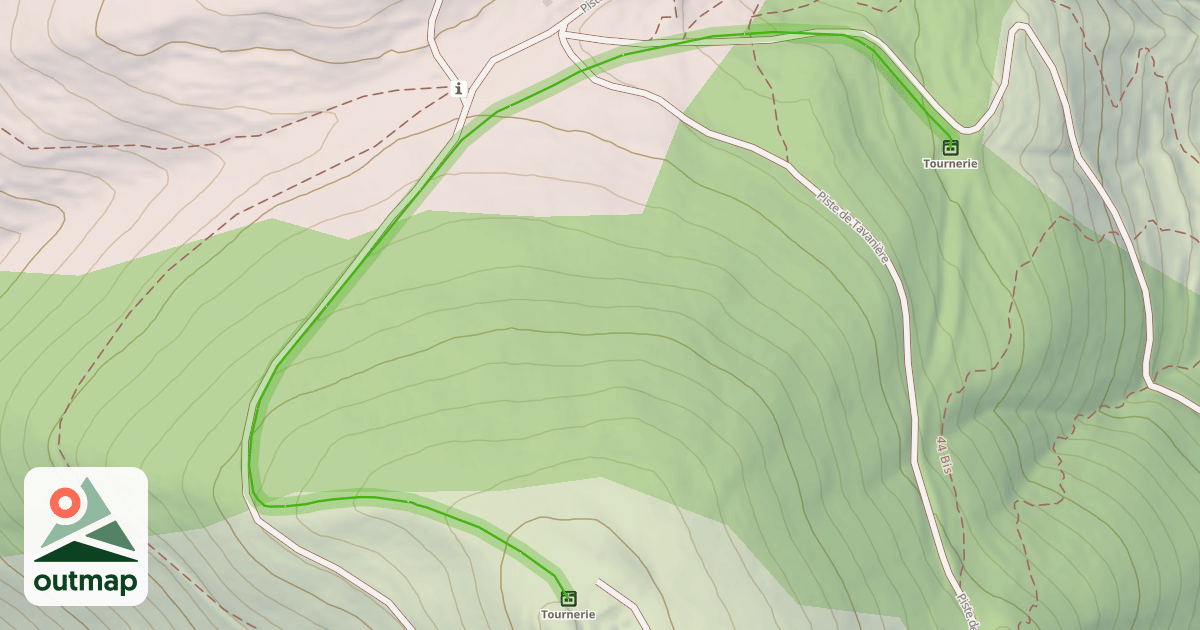 Map of Tournerie