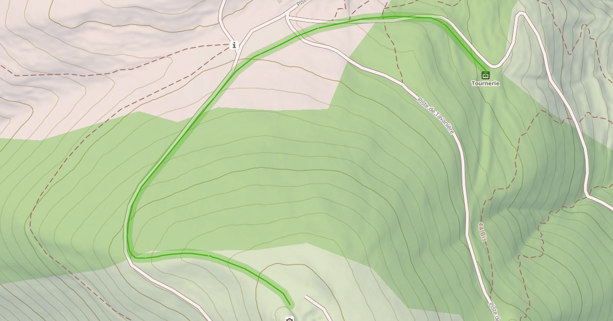Map preview of Tournerie