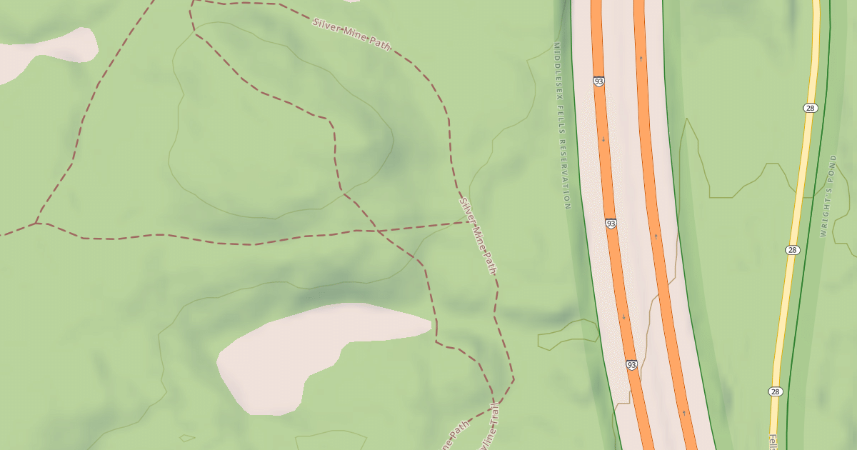 Map preview of Mountain Bike Loop