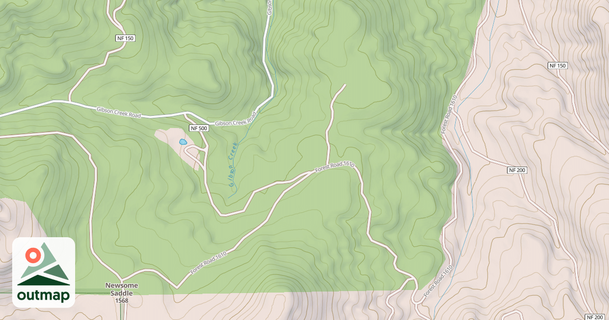 Map of USFS Motor Vehicle Use Map Roads {118E175F-C282-4BDE-A552-0698D0E6936B}