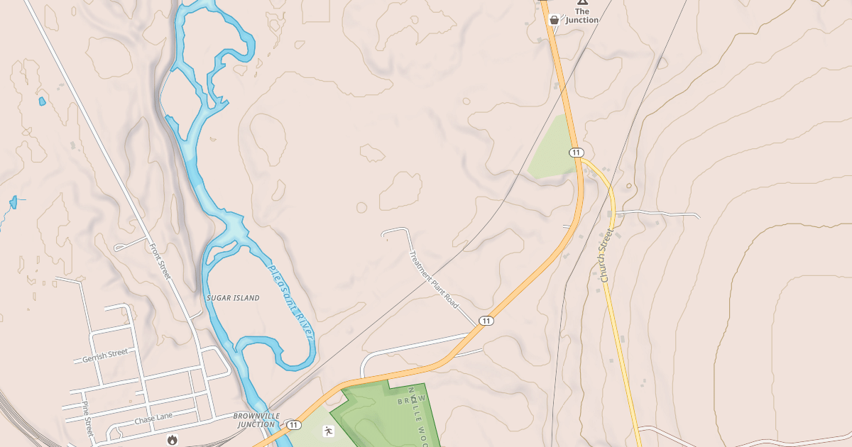 Map preview of Maine Statewide ATV Trails 45