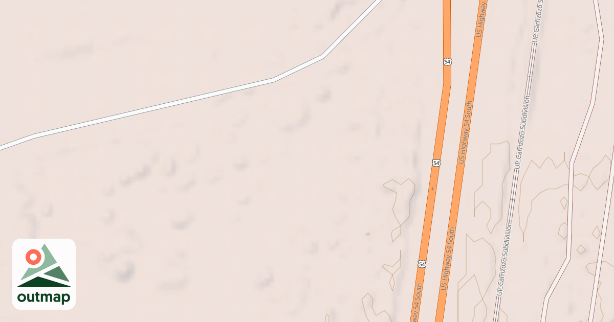 Map of Red Sands Ohv - Trail System