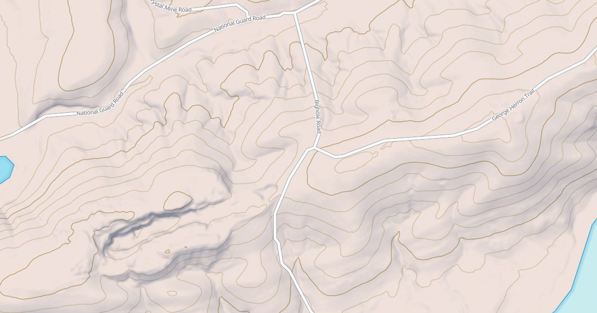 Map preview of USFS National Forest System Roads {4A603CF5-B250-489C-91B3-F9E502632DBB}