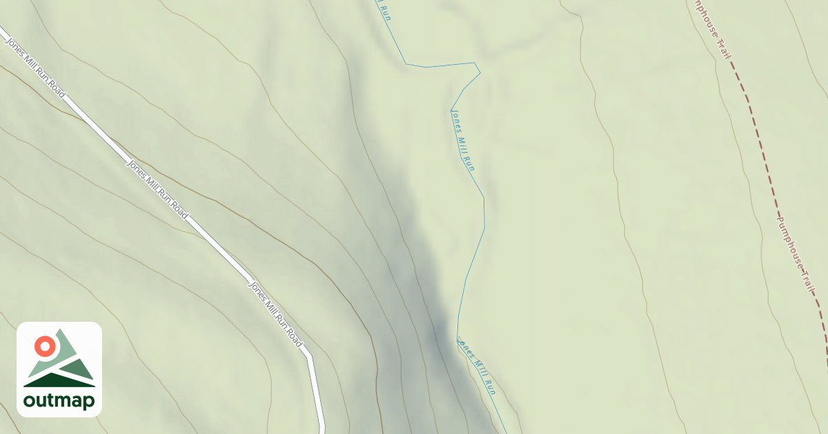 Map of Laurel Hill State Park Trails