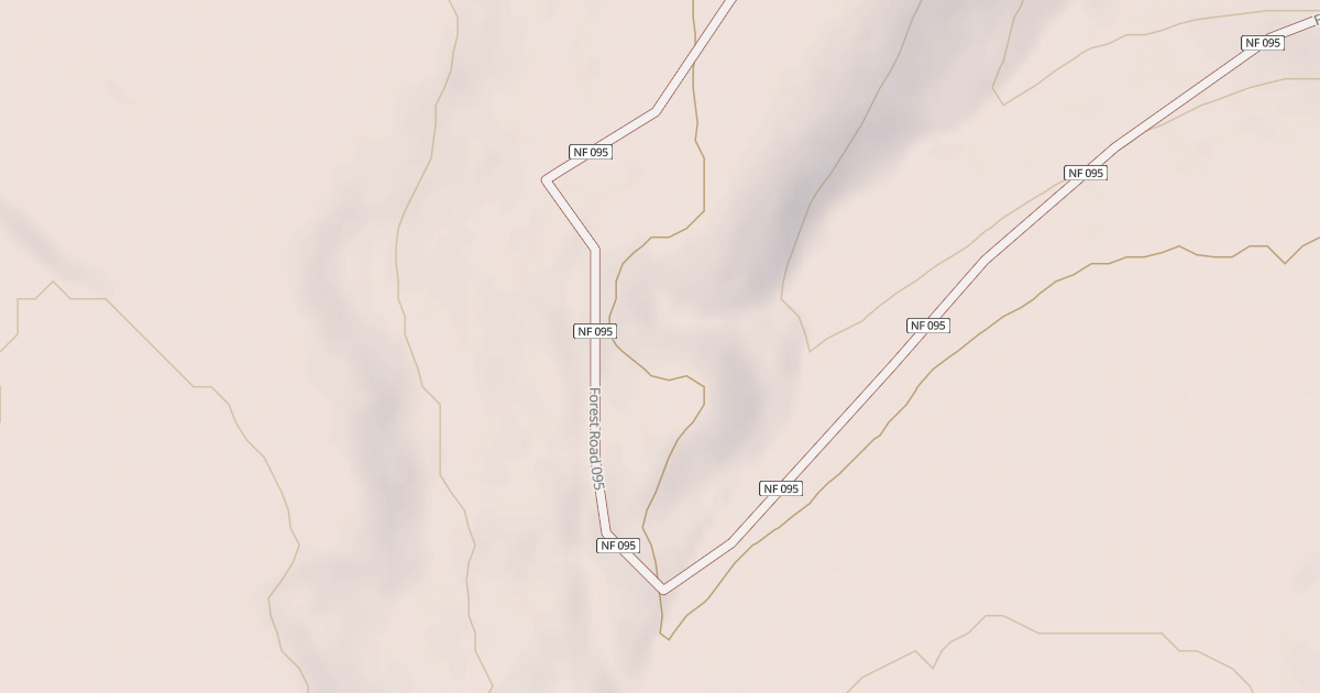 Map preview of USFS National Forest System Roads {411B8A8B-CB35-45E3-A7A0-E3FC92A77502}