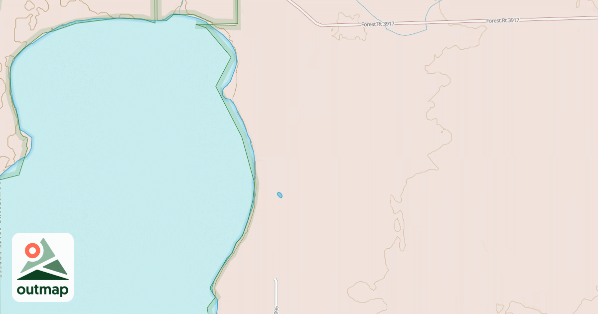 Map of EAST LAKE 13 / IRR # 1710