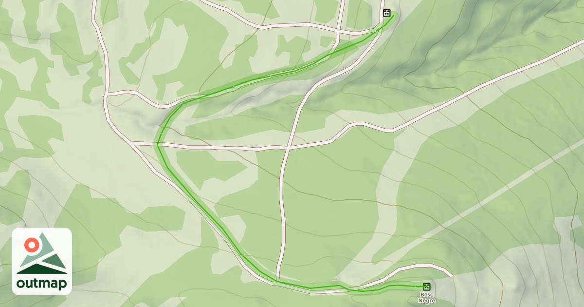 Map of Perce Neige