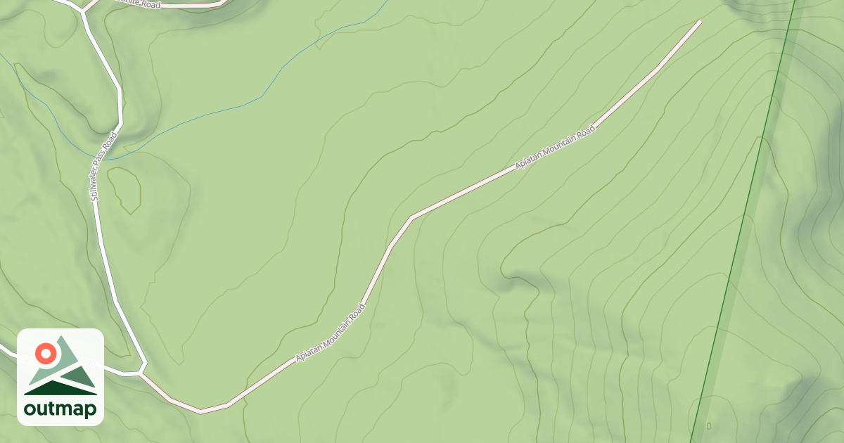 Map of APIATAN MOUNTAIN ROAD
