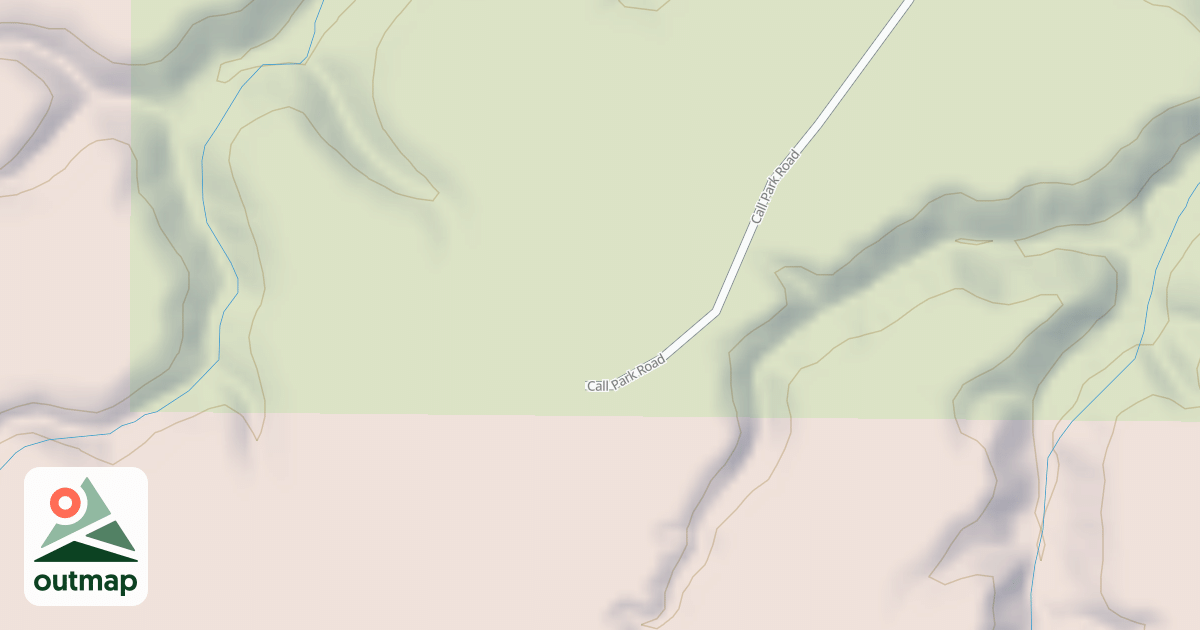 Map of Creek