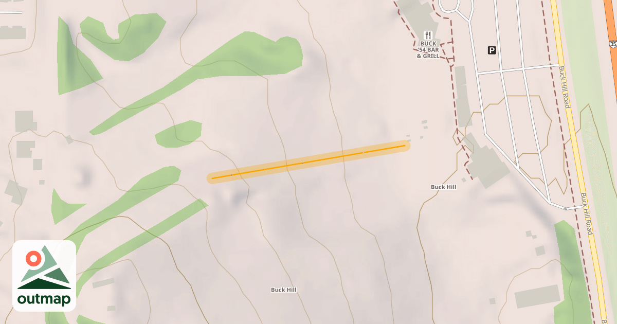 Map of Redtail Ridge