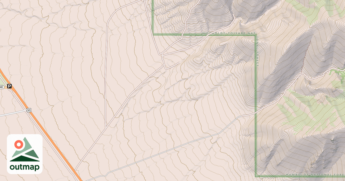 Map of CHIMNEY CREEK