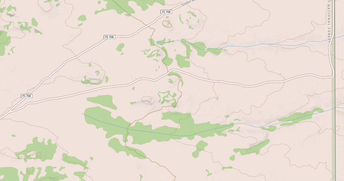 Map preview of GOLDEN MEADOW SPUR A