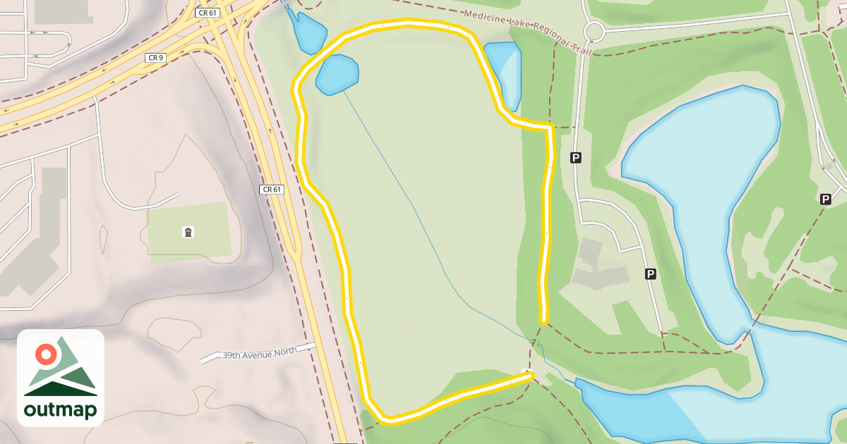 Map of Meadow Trail
