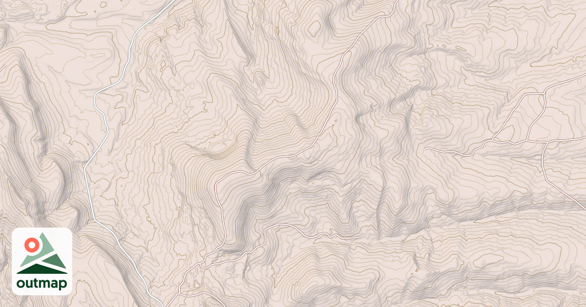 Map of BALD MOUNTAIN SPUR A
