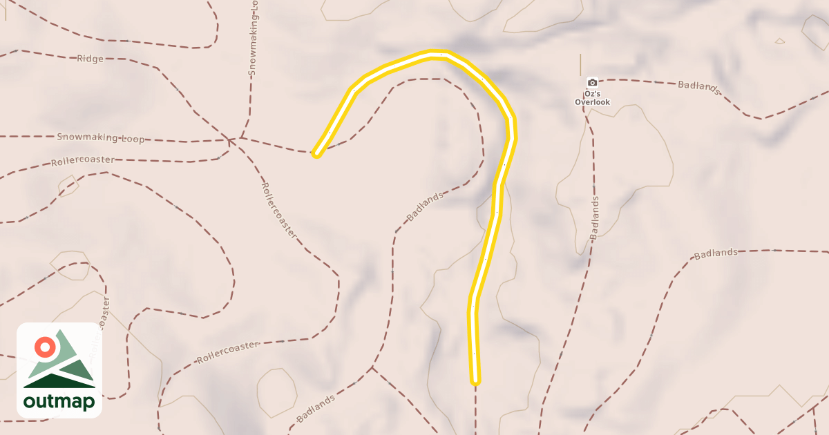Map of Badlands