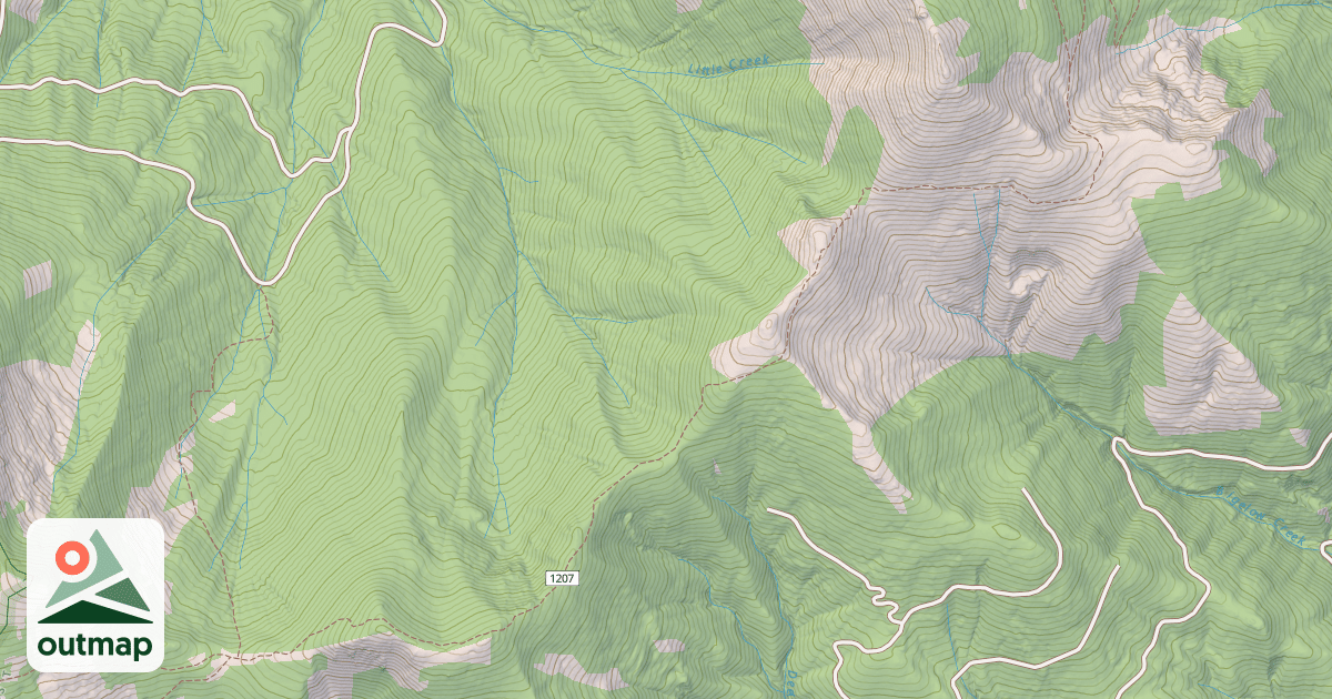 Map of Boundary Trail