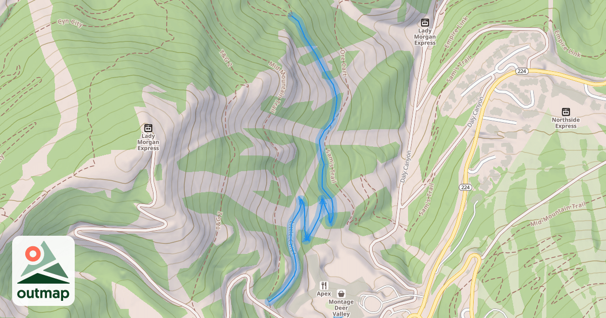 Map of Little Chief