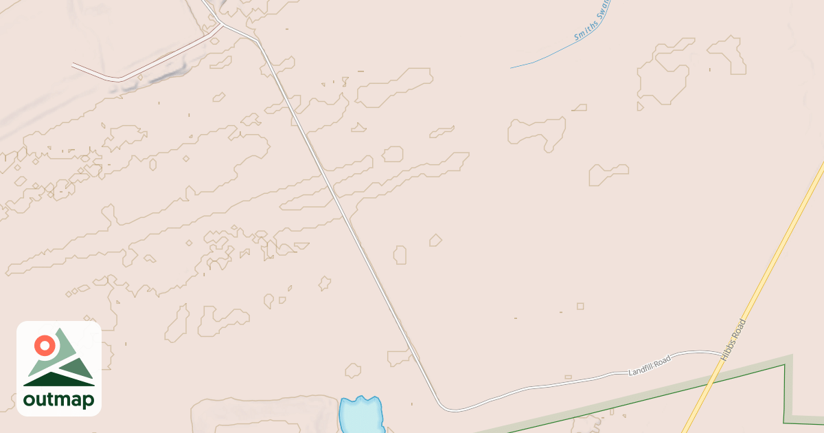 Map of LANDFILL ROAD