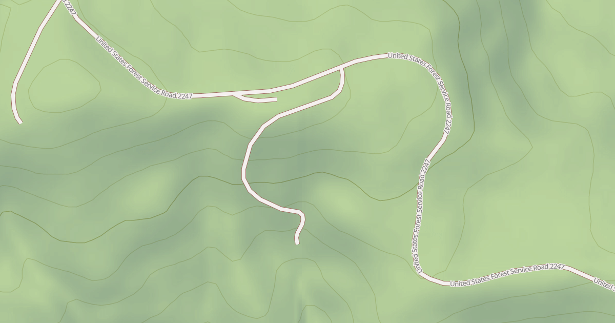 Map preview of USFS National Forest System Roads {E5C80647-E5B4-46CD-8376-254943F452D9}