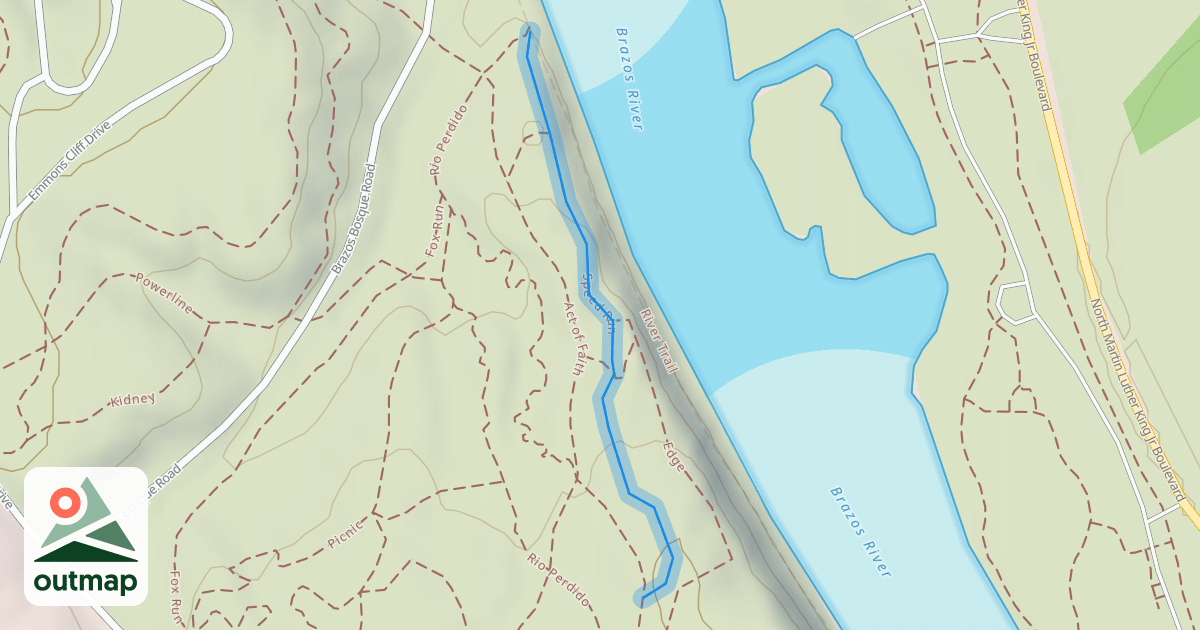 Map of Speed Run